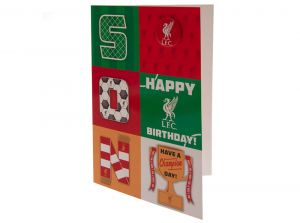 Liverpool Happy Birthday Son Card