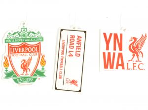 Liverpool Three Pack Car Air Freshener No 1