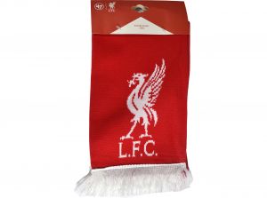 Liverpool YNWA Jacquard Knit Scarf Red White