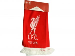 Liverpool YNWA Knit Scarf Red White