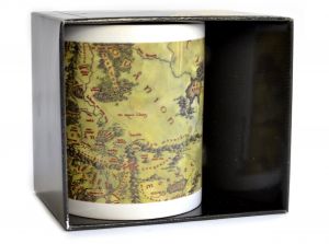 Lord of the Rings Middle Earth Map 11oz Boxed Mug