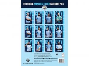 Man City 2027 A3 Wall Calendar
