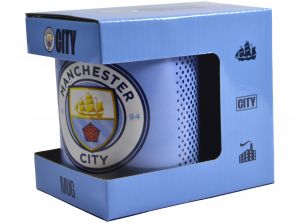 Man City Boxed Mug Fade Design