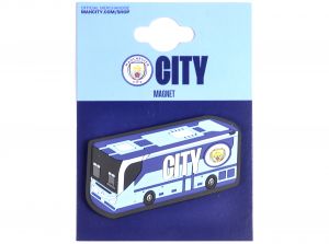 Man City Coach Fridge Magnet