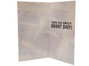 Man City Come On You Blues Birthday Card