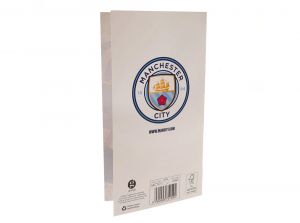 Man City Come On You Blues Birthday Card
