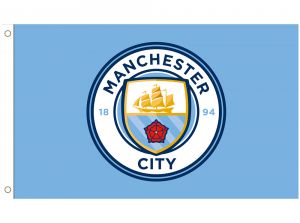 Man City Core Crest Flag 5 x 3