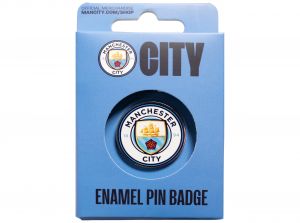 Man City Crest Large Enamel Pin Badge
