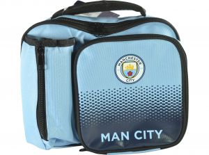 Man City Fade Lunch Bag with Bottle Holder Manufacturing Defect