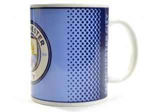 Man City Boxed Mug Fade Design