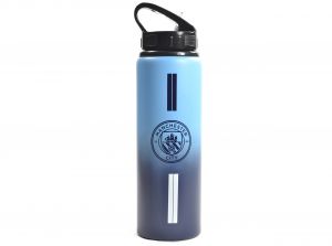 Man City FC Fade Aluminium Water Bottle 750ml New Design