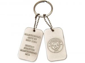 Man City FC Dog Keyring