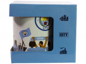 Man City FC Fans 11oz Boxed Mug