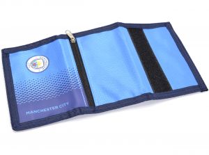 Man City Fade Tri Fold Wallet