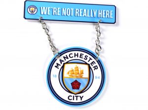 Man City Hanging Street Sign Magnet