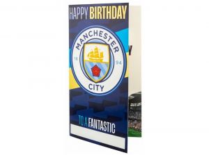 Man City Happy Birthday To A Fantastic Personalised Birthday Card
