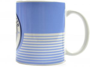 Man City Linear 11oz Boxed Mug