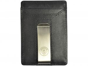 Man City Leather Money Clip Wallet