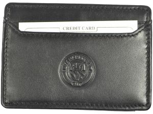 Man City Leather Money Clip Wallet