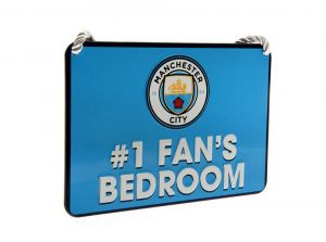 Man City FC No One Fans Bedroom Sign