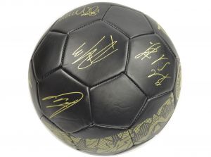 Man City Phantom Signature Ball Black Gold Size 5