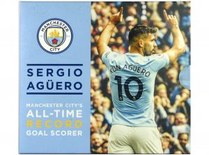 Man City Sergio Aguero Medal