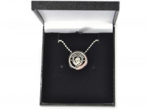 Man City Stainless Steel Pendant and Chain