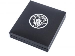 Man City Sterling Silver Pendant and Chain