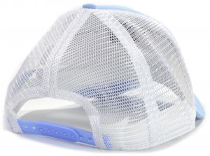 Man City Trucker Snapback Baseball Cap Sky Blue White