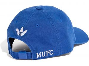 Man UTD Adidas Dad Cap Blue White