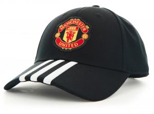 Man UTD Adidas Theatre of Dreams Baseball Cap Black White