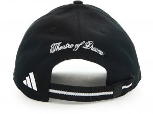 Man UTD Adidas Theatre of Dreams Baseball Cap Black White