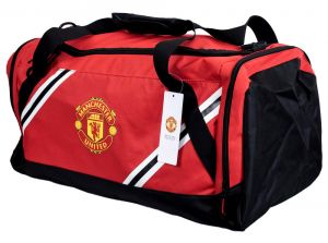 Man UTD Core Stripe Duffle Bag