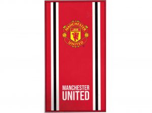 Man Utd Core Stripe Towel
