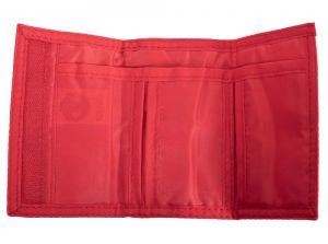 Man Utd Core Stripe Wallet Red