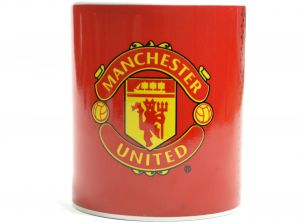 Manchester United FC Fade Design Boxed Mug