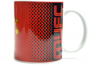Manchester United FC Fade Design Boxed Mug