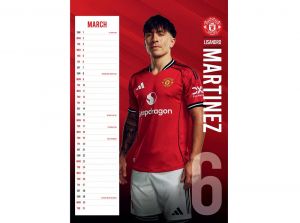 Man UTD FC 2026 A3 Wall Calendar