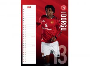 Man UTD FC 2026 A3 Wall Calendar