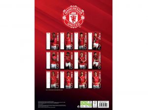 Man UTD FC 2026 A3 Wall Calendar