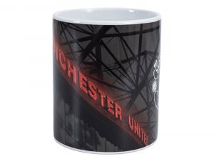 Man UTD Old Trafford 11oz Boxed Mug Black
