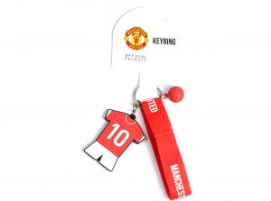 Man UTD PVC Strap Keyring