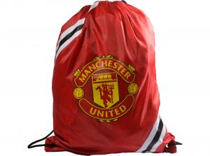 Man UTD Stripe Gym Bag