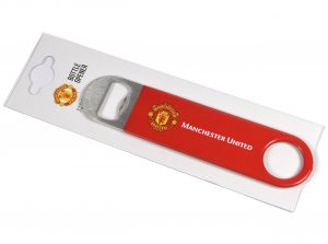 Man UTD Stainless Steel Bottle Opener Fridge Magnet