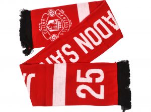Manchester United Jadon Sancho 25 Player Scarf