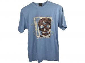 Maui and Sons Skull T Shirt Blue