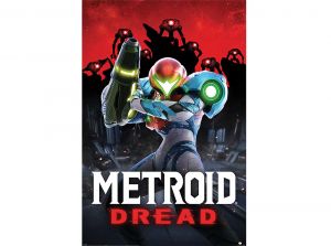 Metroid Dread Shadows Maxi Rolled Poster