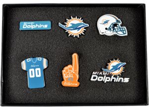 Miami Dolphins Six Piece Executive Badge Set