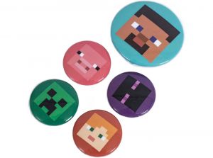 Minecraft Faces Badge Pack