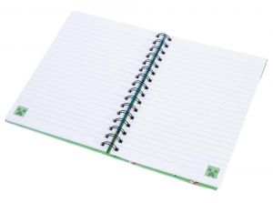 Minecraft Wiro Alex and Steeve Bound A5 Notebook